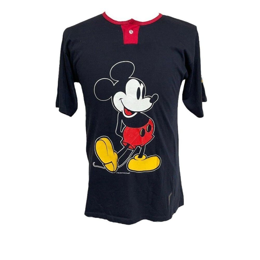 Black Mickey Mouse T-shirt (M)